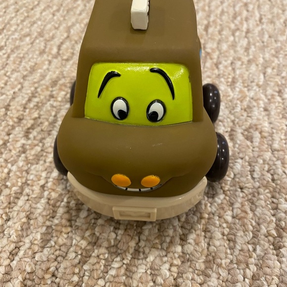 B. Toys 4 Pull Back Vehicles Car, Pick up Truck, Race Car and Taxi Toddler Toys - Picture 9 of 15